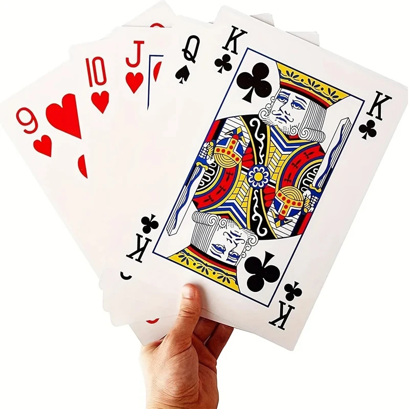 Cartes à jouer- Taille XXL - Kf s f dbd f a c c e - Toys Galaxy
