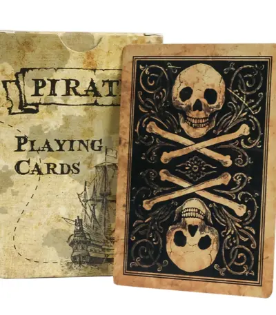 Paquet de cartes à jouer - Pirate - Kf s de cf a b e b ff em - Toys Galaxy