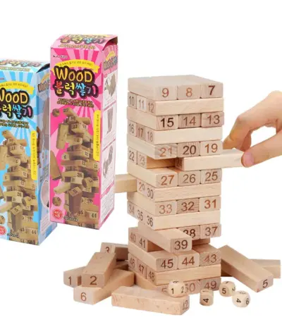 Blocs de constructions équilibre en bois - Kf scdae d d db ac c ab - Toys Galaxy