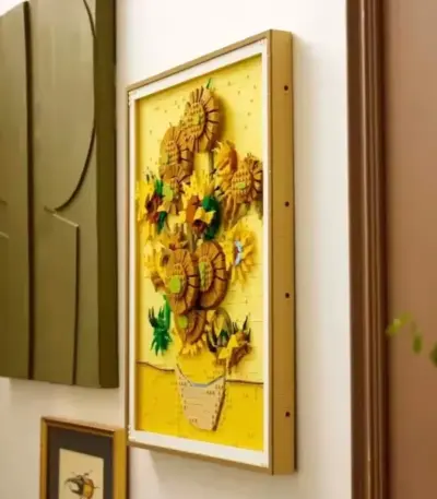 Blocs de construction - "Les Tournesols de Van Gogh" - Kf s ed d ae f aa e cf fa - Toys Galaxy