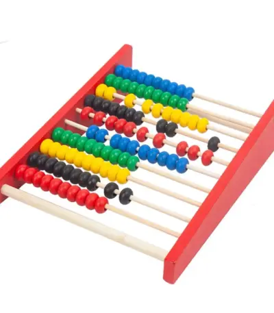 Boulier de calcul en bois pour enfant - Kf s f de fe a f c c e - Toys Galaxy