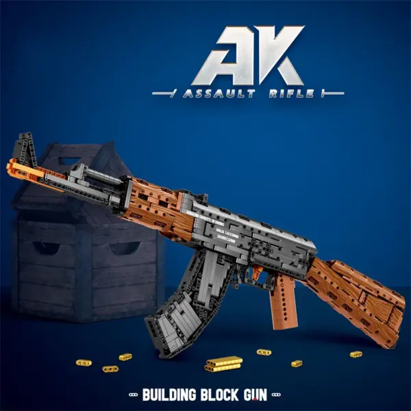 Briques de construction - Fusil d'assaut (AK47) - Kf s dd e fde b a da a fc - Toys Galaxy