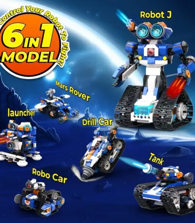 Kit de construction - Robot à vapeur connecté (6 à 10 ans) - Kf s baa ad b adcb d bfeq - Toys Galaxy