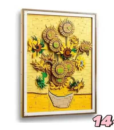 Blocs de construction - "Les Tournesols de Van Gogh" - Kf sb f d f af b e db b ce - Toys Galaxy