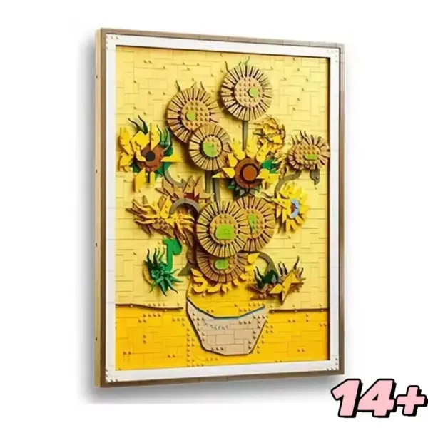 Blocs de construction - "Les Tournesols de Van Gogh" - Kf sb f d f af b e db b ce - Toys Galaxy