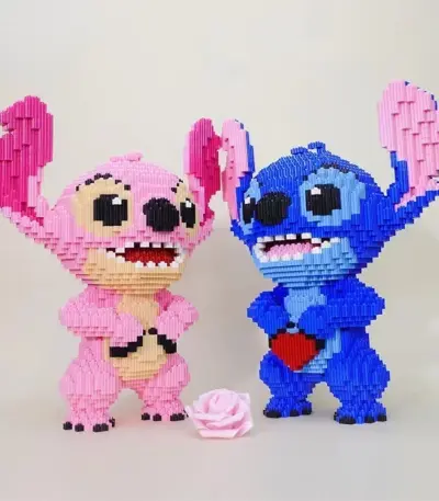 Briques de construction "Stitch" dans Lilo & Stitch - Kf s f fbc b a e d cb - Toys Galaxy