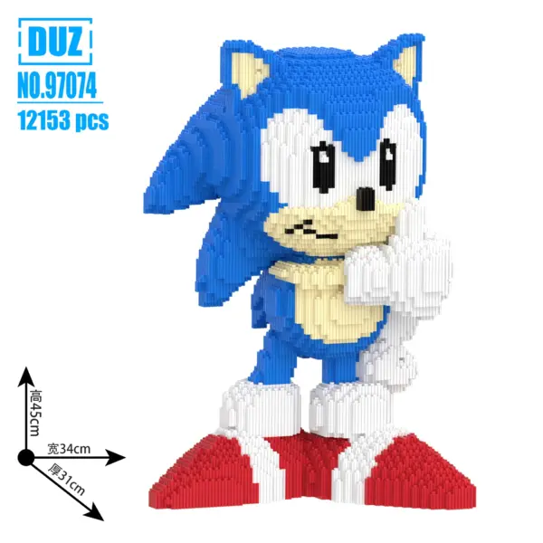 Briques de construction « Sonic the Hedgehog » - Kf s c cb f be abf f f b n - Toys Galaxy