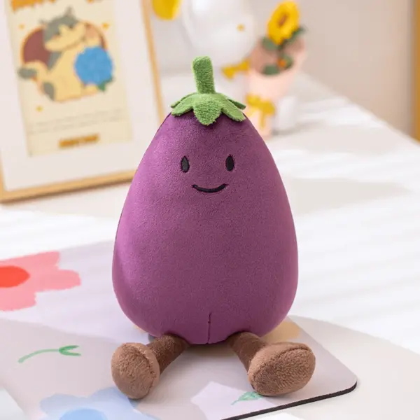 Peluche « Aubergine » kawaï - Kf s bdc c db a f aabacbda cdi - Toys Galaxy