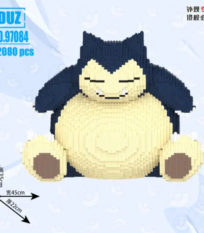 Briques de construction « Ronflex » dans Pokémon - Kf s cff f b a b f f f k - Toys Galaxy