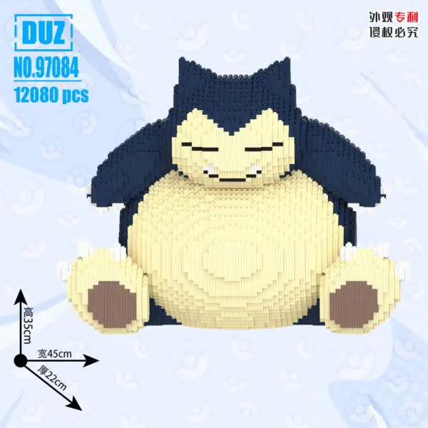 Briques de construction « Ronflex » dans Pokémon - Kf s cff f b a b f f f k - Toys Galaxy