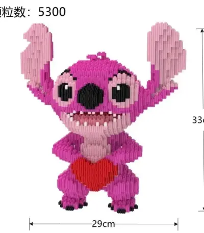 Briques de construction « Stella » dans Lilo & Stitch - Kf s ef abcdc e b e cab eb e b - Toys Galaxy