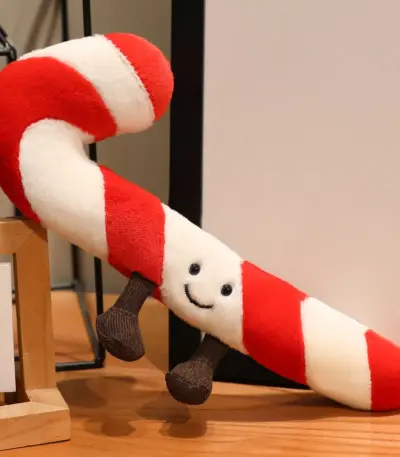 Peluche de « Canne en sucre d’orge » kawaï - Kf s ff b eb e ba dd - Toys Galaxy