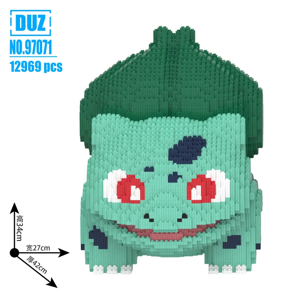 Bloc de construction "Bulbizarre" dans Pokémon - Kf s cc f a aad affe fef d b v - Toys Galaxy