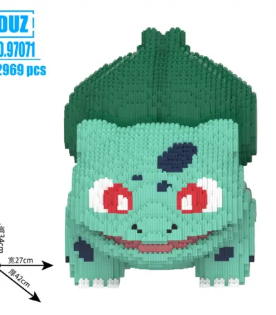 Bloc de construction "Bulbizarre" dans Pokémon - Kf s cc f a aad affe fef d b v - Toys Galaxy