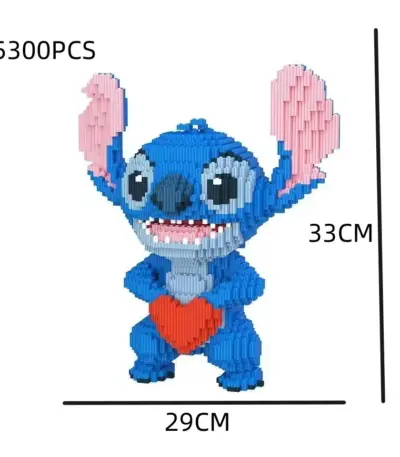 Briques de construction "Stitch" dans Lilo & Stitch - Kf s aadcb f da e b f be z - Toys Galaxy