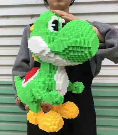 Briques de construction "Yoshi" dans Super Mario - Kf s e a e b bh - Toys Galaxy