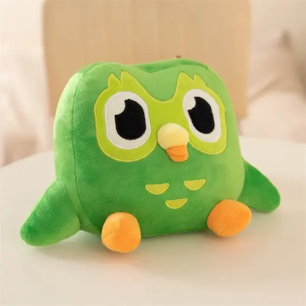 Peluche chouette verte « Duo Lingo » - Kf s cd c a fad e e ef i - Toys Galaxy
