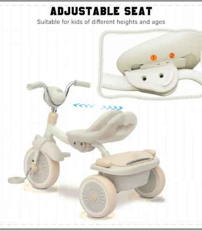 Tricycle pliable avec pédales - Kf s fadf c d e a e ac z - Toys Galaxy