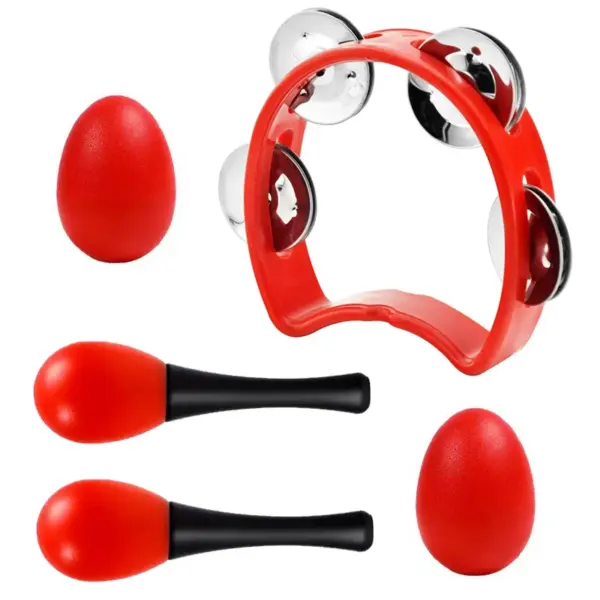 Kit Éveil Musical – Tambourin & Maracas - Kf s ee a e f a fb c dabn - Toys Galaxy