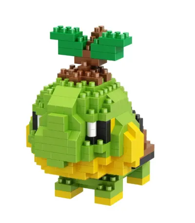 Briques de construction « Tortipouss » dans Pokémon - Kf sb ad c a d b b abc - Toys Galaxy