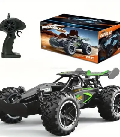 Voiture de course télécommandée à grande vitesse (15 KM/H) - Kf sf e fca be d c d d q - Toys Galaxy