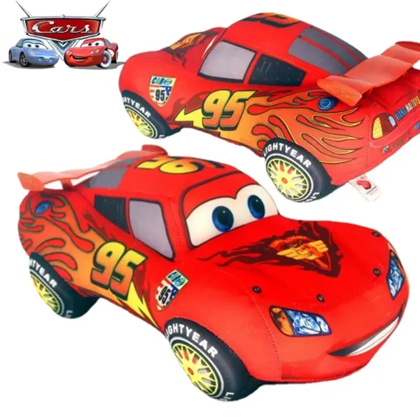Peluche voiture “Flash McQueen 95” – Cars - Kf s a b e f c af d f e q - Toys Galaxy