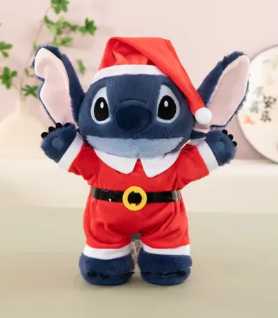 Peluche “Stitch” – Édition Père Noël (40 cm) - Kf s e f e d af ac d j - Toys Galaxy