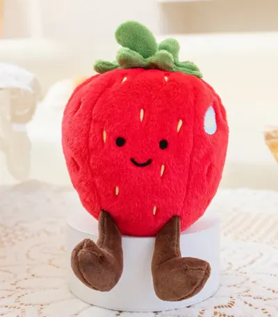 Peluche "Fraise" kawaï - Kf s ab df fa b feafc cce dacew - Toys Galaxy