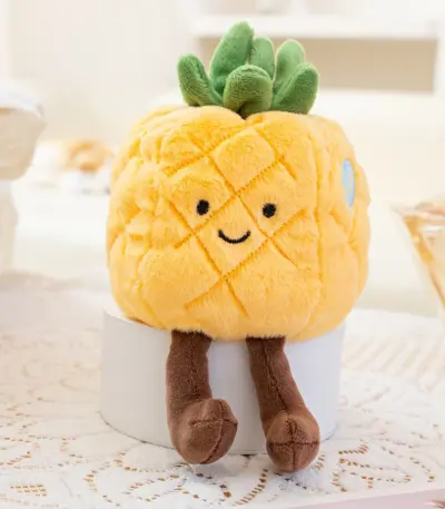 Peluche "Ananas" kawaï - Kf s ea bbf f db e fc ef s - Toys Galaxy