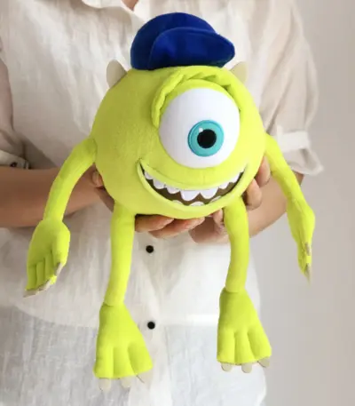 Peluche “Mike Wazowski” dans Monstres et Cie - Kf s cd e f fbb d e t - Toys Galaxy
