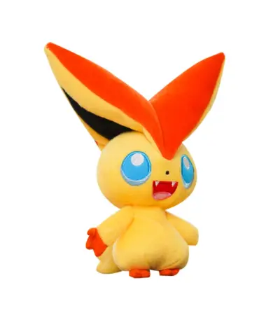 Peluche « Victini » dans Pokémon (20 cm) - Kf safb df a e dff d ac d eb ebd - Toys Galaxy