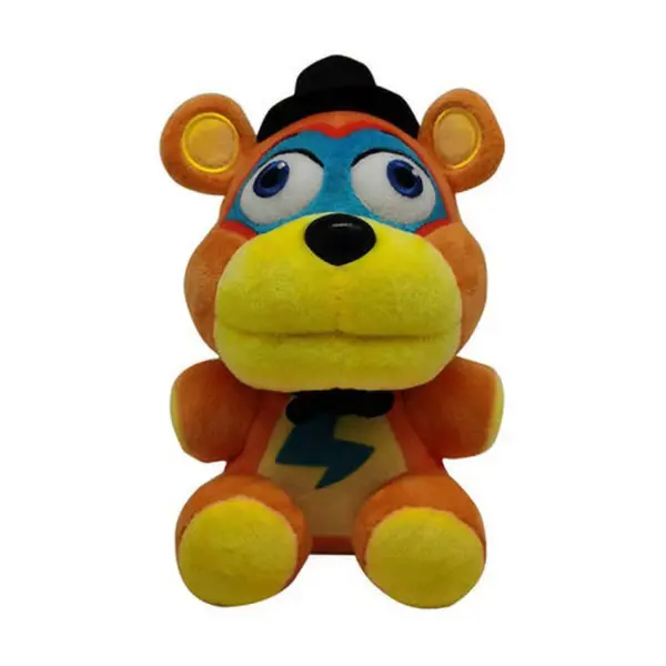 Peluche “Glamrock Freddy” dans Five Nights at Freddy’s - Kf s f c d b d bbz - Toys Galaxy