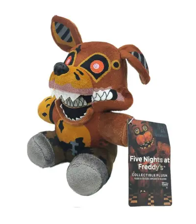 Peluche “Nightmare Foxy” dans Five Nights at Freddy’s - Kf saf a bf e b ab c ebcbq - Toys Galaxy