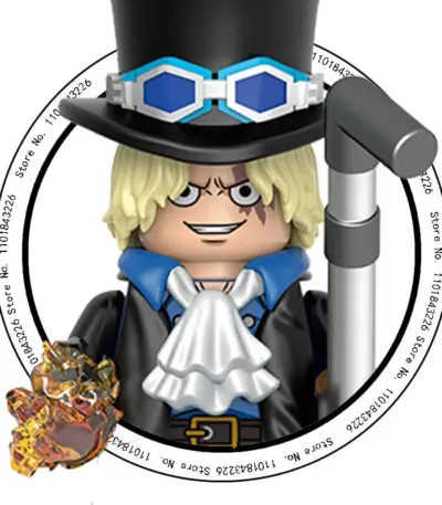 Figurine LEGO de “Sabo” dans One Piece - Kf s fb c a a ae b l - Toys Galaxy