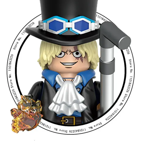 Figurine LEGO de “Sabo” dans One Piece - Kf s fb c a a ae b l - Toys Galaxy
