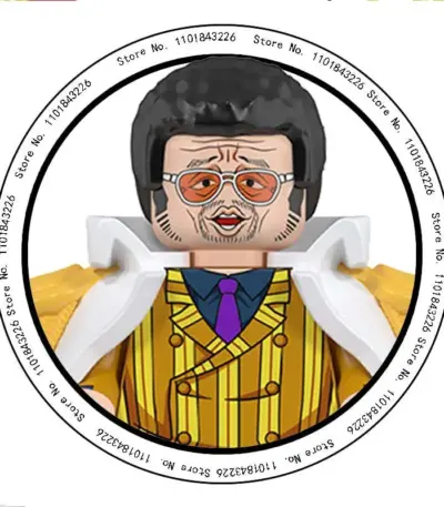 Figurine LEGO de “Borsalino (Kizaru)” dans One Piece - Kf s bb dd a e a d e b l - Toys Galaxy