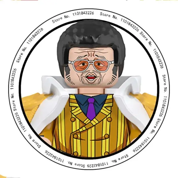 Figurine LEGO de “Borsalino (Kizaru)” dans One Piece - Kf s bb dd a e a d e b l - Toys Galaxy
