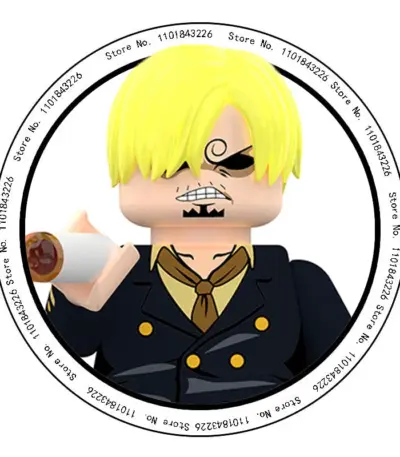 Figurine LEGO de “Vinsmoke Sanji” dans One Piece - Kf s b deea b d b cdde ed g - Toys Galaxy