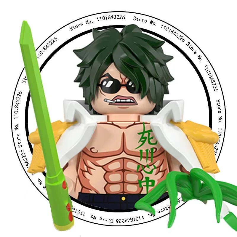 Figurine LEGO de “Aramaki (Ryokugyu)” dans One Piece - Kf s f cb e a adea b l - Toys Galaxy