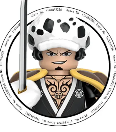 Figurine LEGO de “Trafalgar D. Water Law” dans One Piece - Kf s dfe c e d e a ca b ba d e n - Toys Galaxy
