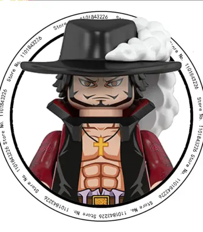 Figurine LEGO de “Dracule Mihawk” dans One Piece - Kf s fadacfea a da f d d c - Toys Galaxy