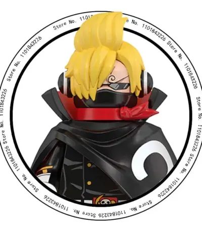 Figurine LEGO de “Vinsmoke Sanji” dans One Piece - Kf s abce f bace ae fb ddd b - Toys Galaxy