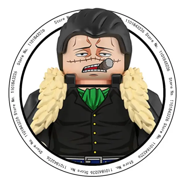 Figurine LEGO de “Sir Crocodile” dans One Piece - Kf s e c a d b d n - Toys Galaxy