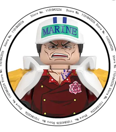 Figurine LEGO de “Sakazuki (Akainu)” dans One Piece - Kf s add ae ffa dcec e e f c - Toys Galaxy