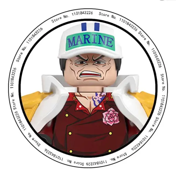 Figurine LEGO de “Sakazuki (Akainu)” dans One Piece - Kf s add ae ffa dcec e e f c - Toys Galaxy
