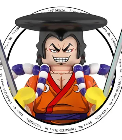 Figurine LEGO de “Kozuki Oden” dans One Piece - Kf s eb fd b a b d d i - Toys Galaxy