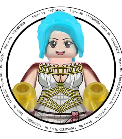 Figurine LEGO de “Nefertari Vivi” dans One Piece - Kf s ef c a d d e a e eff b - Toys Galaxy