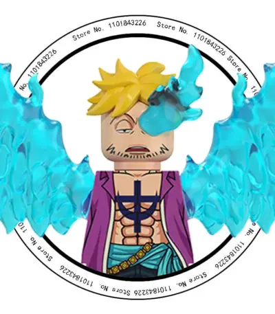 Figurine LEGO de “Marco le Phénix” dans One Piece - Kf s bd b c b a de i - Toys Galaxy
