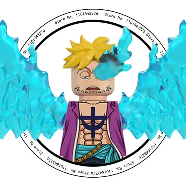 Figurine LEGO de “Marco le Phénix” dans One Piece - Kf s bd b c b a de i - Toys Galaxy