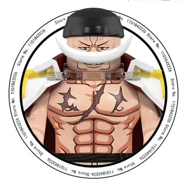 Figurine LEGO de “Edward Newgate (Barbe Blanche)” dans One Piece - Kf s a f efe cb b eb c f bf - Toys Galaxy
